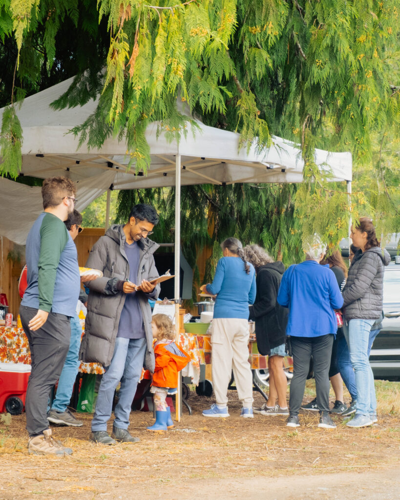 Photo d'un événement francophone a Nanaimo.